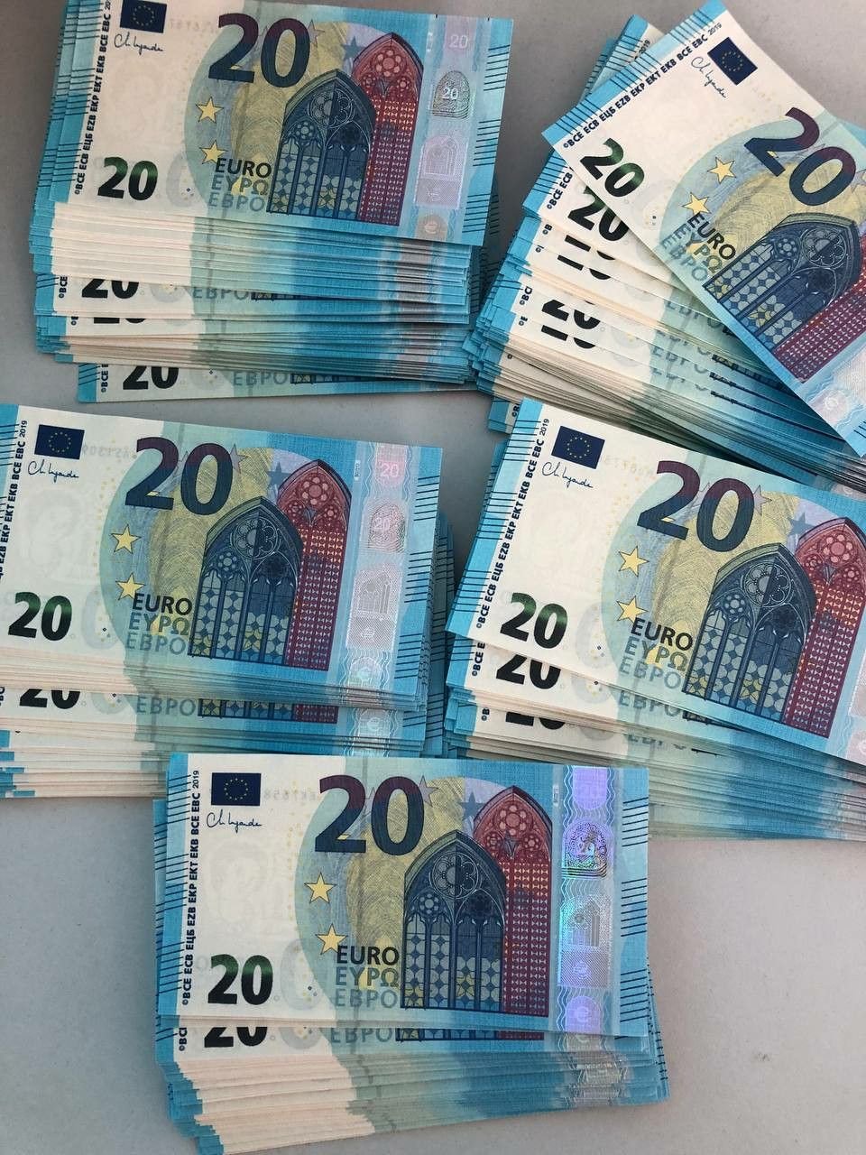 Billet de 20 Euros Contrefait